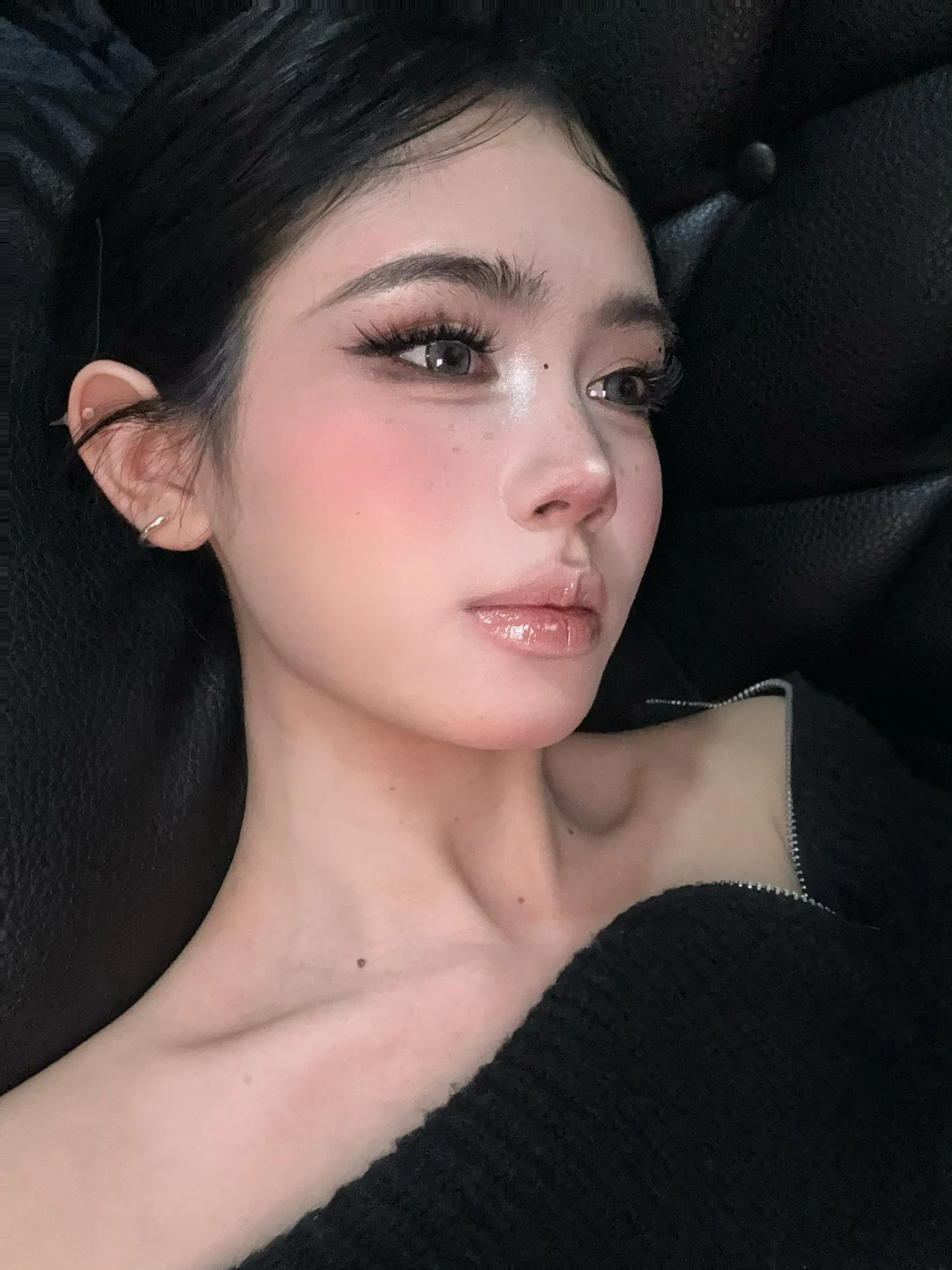 Allure Gray真实佩戴摄影